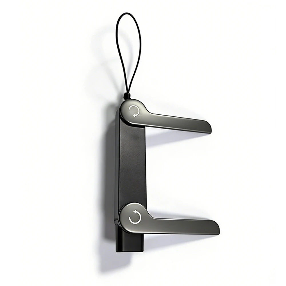 FLEXCHARGE - USB-C Flat Charging Cable, C-Kick Cable Stand