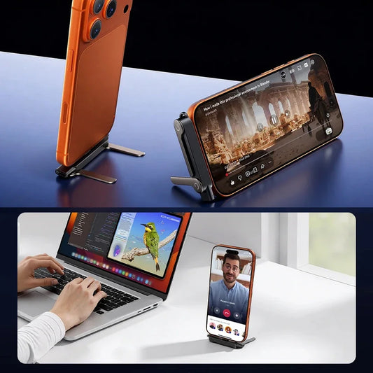 FLEXCHARGE - USB-Typ-C-Flachladekabel, C-Kickkabelständer